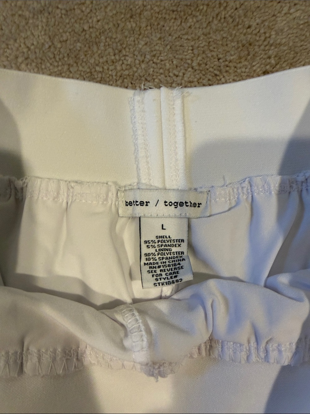 White skort - Picture 2 of 5